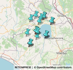 Mappa SP 8, 01018 Valentano VT (9.547)