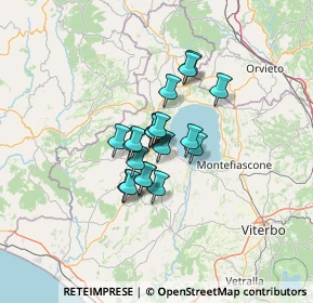 Mappa SP 8, 01018 Valentano VT (8.0985)