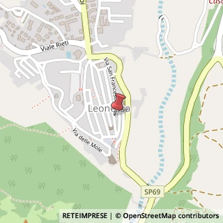 Mappa Via Mastrozzi, 93, 02016 Leonessa, Rieti (Lazio)