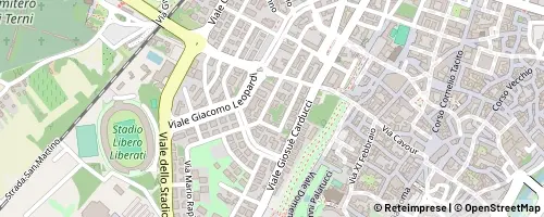 Mappa Terni