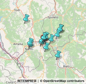 Mappa Viale della Rinascita, 05100 Terni TR, Italia (8.50786)