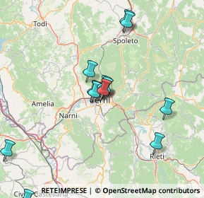 Mappa Viale della Rinascita, 05100 Terni TR, Italia (17.11231)