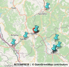 Mappa Viale della Rinascita, 05100 Terni TR, Italia (16.68818)
