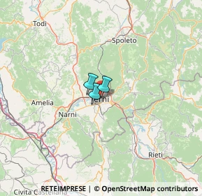 Mappa Viale della Rinascita, 05100 Terni TR, Italia (46.9)