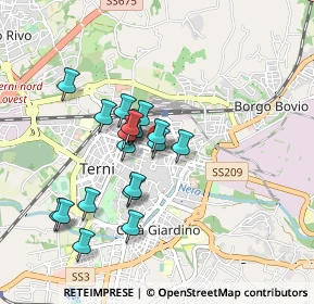 Mappa Via Armellini, 05100 Terni TR, Italia (0.78526)