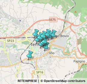 Mappa Via Armellini, 05100 Terni TR, Italia (0.71833)