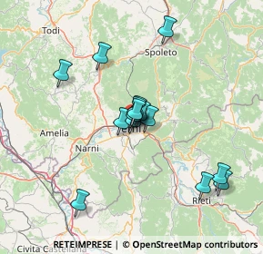 Mappa Via Armellini, 05100 Terni TR, Italia (11.76067)