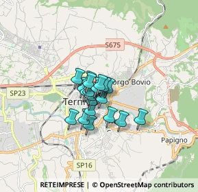 Mappa Via Paolo Braccini, 05100 Terni TR, Italia (0.917)