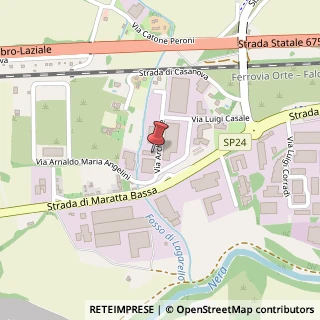 Mappa Via Archimede, 19, 05100 Fabro, Terni (Umbria)