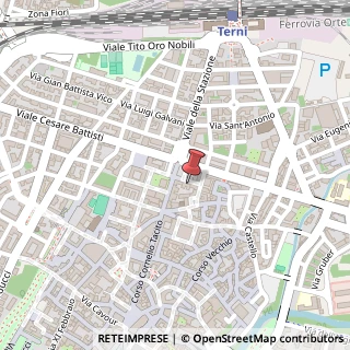 Mappa Via G. Armellini, 1, 05100 Terni, Terni (Umbria)