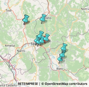Mappa Strada Provinciale, 05100 Terni TR, Italia (11.39091)