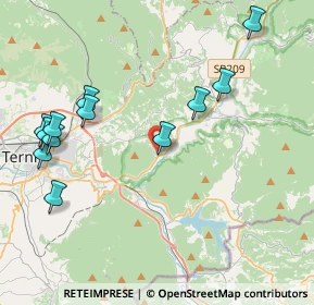Mappa Strada Provinciale, 05100 Terni TR, Italia (4.86833)