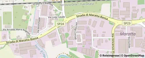 Mappa Terni