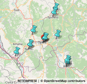 Mappa Viale Giuseppe Mazzini, 05100 Terni TR, Italia (14.41462)