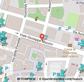 Mappa Viale Giuseppe Mazzini, 05100 Terni TR, Italia (0.1415)