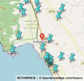 Mappa Via delle Tamerici, 58015 Orbetello GR, Italia (2.6715)