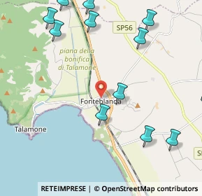 Mappa Via delle Tamerici, 58015 Orbetello GR, Italia (3.04071)