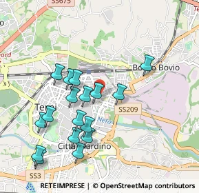 Mappa Via E. Bertolotti, 05100 Terni TR, Italia (1.00941)