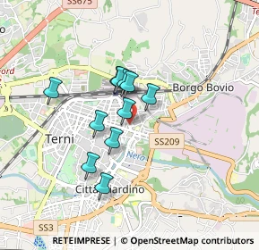 Mappa Via E. Bertolotti, 05100 Terni TR, Italia (0.66091)
