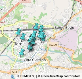 Mappa Via Edoardo Bertolotti, 05100 Terni TR, Italia (0.606)