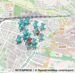 Mappa Via Edoardo Bertolotti, 05100 Terni TR, Italia (0.3785)