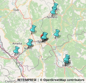 Mappa Via E. Bertolotti, 05100 Terni TR, Italia (14.43385)