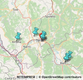 Mappa Via E. Bertolotti, 05100 Terni TR, Italia (27.63462)