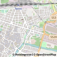 Hartă Terni