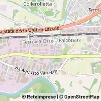 Map Terni