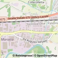 Mapa Terni