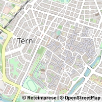 Mapa Terni