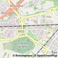 Mapa Terni