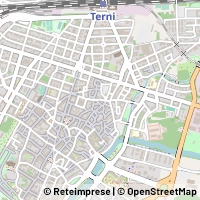 Mapa Terni