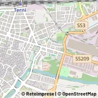 Kaart Terni