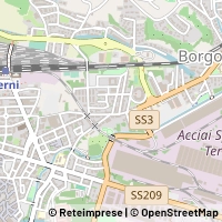 Karte Terni