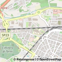 Map Terni