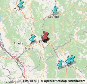 Mappa Via Santa Croce, 05100 Terni TR, Italia (12.57455)