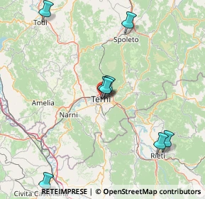 Mappa Via Santa Croce, 05100 Terni TR, Italia (25.20455)