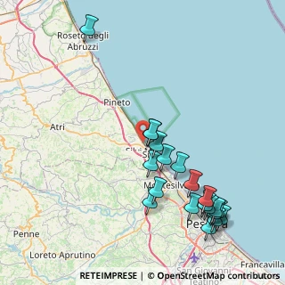 Mappa SS 16 Adriatica, 64028 Silvi TE, Italia (9.681)