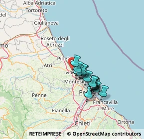 Mappa SS 16 Adriatica, 64028 Silvi TE, Italia (10.50875)