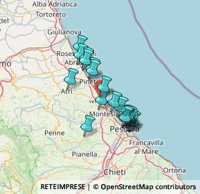 Mappa SS 16 Adriatica, 64028 Silvi TE, Italia (10.7385)
