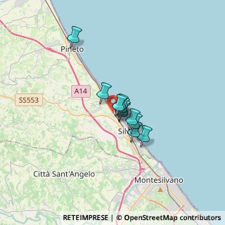 Mappa SS 16 Adriatica, 64028 Silvi TE, Italia (1.96091)
