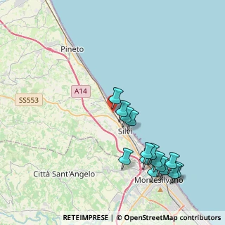 Mappa SS 16 Adriatica, 64028 Silvi TE, Italia (4.77267)