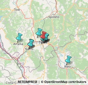 Mappa Via Carrara, 05100 Terni TR, Italia (8.21818)