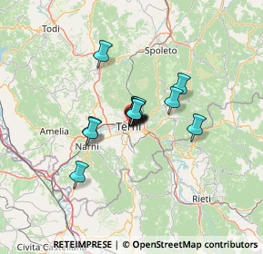 Mappa Via Carrara, 05100 Terni TR, Italia (7.80538)