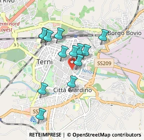 Mappa Via Carrara, 05100 Terni TR, Italia (0.79077)