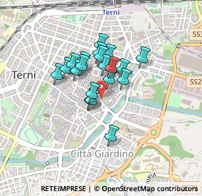 Mappa Via Sant'Agape, 05100 Terni TR, Italia (0.3065)