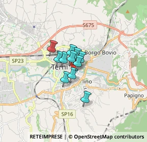 Mappa Via Sant'Agape, 05100 Terni TR, Italia (0.81364)
