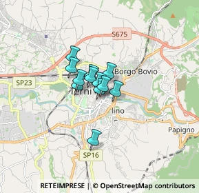 Mappa Via Carrara, 05100 Terni TR, Italia (0.84833)