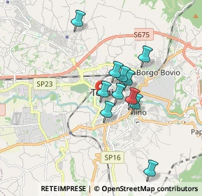 Mappa Viale Alessandro Manzoni, 05100 Terni TR, Italia (1.43364)
